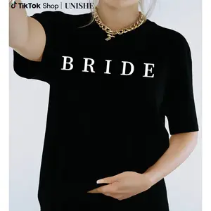 Engagement Gift Bride Shirt – Minimalist Design, Perfect for Wedding Celebrations