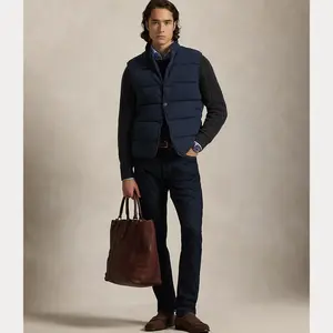 Polo Ralph Lauren - Houndstooth-Print Estate-Rib Vest