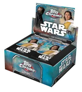 2025 Topps Chrome Star Wars Trading Card Hobby Box