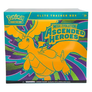 Pokemon Trading Card Game: Mega Evolution Ascended Heroes Elite Trainer Box
