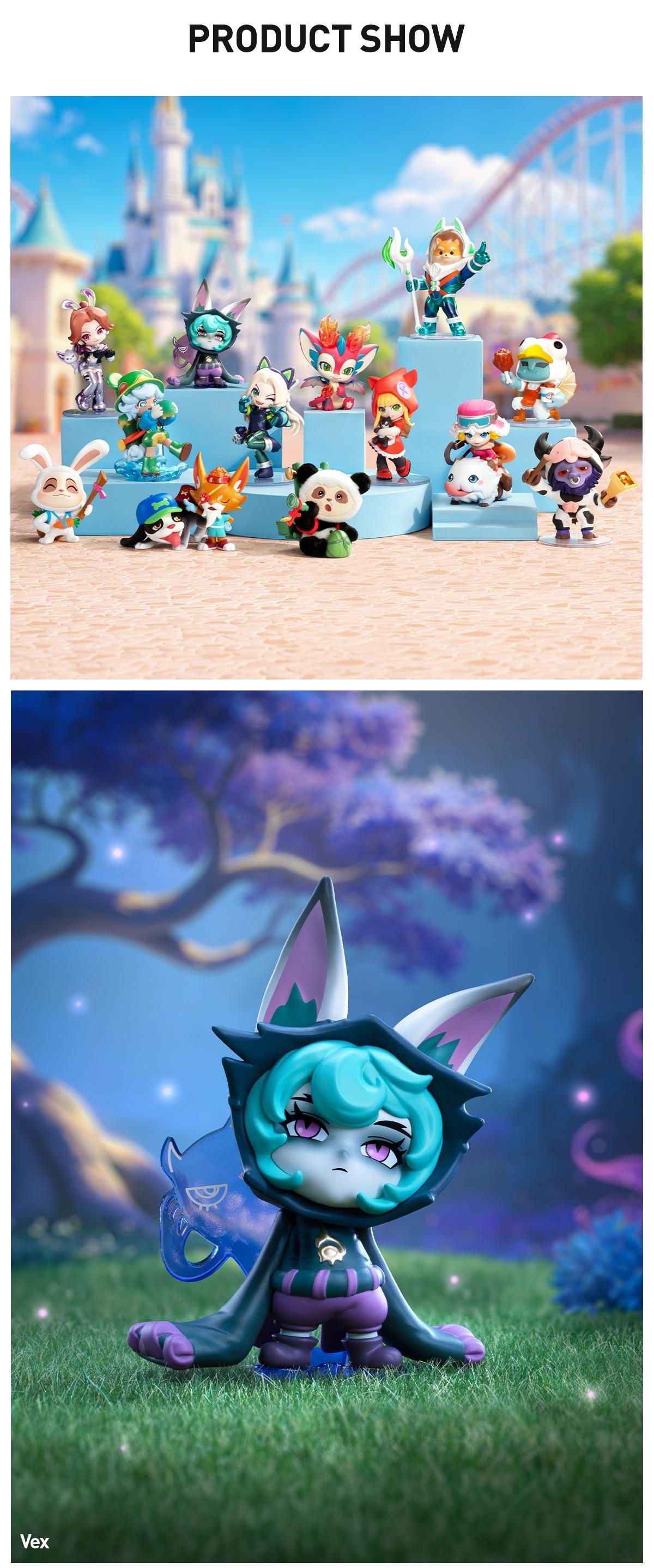 POP MART League of Legends Clash of the Cuties Series Figures Blind Box, Doll, teen boy gift