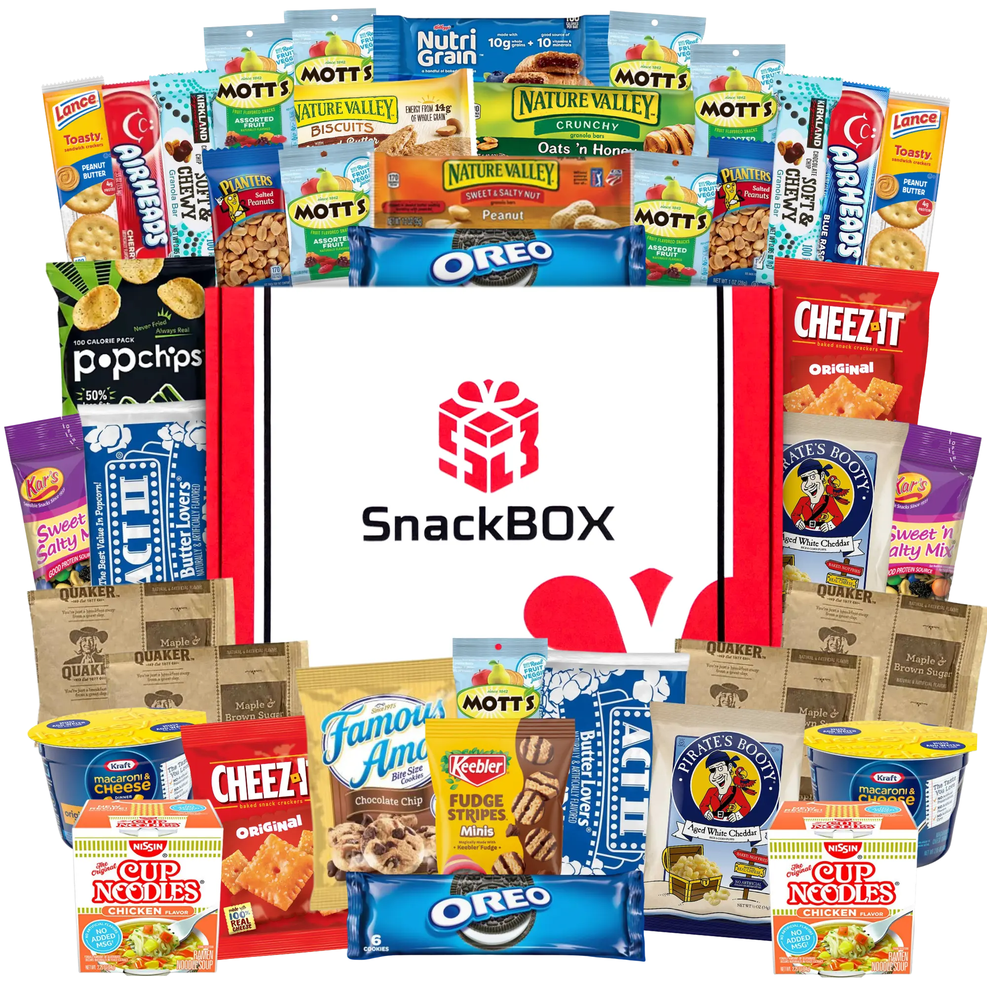 *Quick Meals* Original SnackBOX Care Package (40 Snacks)