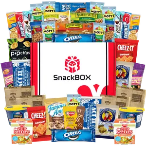 *Quick Meals* Original SnackBOX Care Package (40 Snacks)
