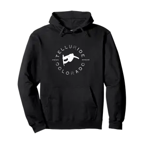 Telluride CO Vintage Graphic Snowboarding Hoodie Hoodie Pullover Hoodie - Kesharleemas Shop Pb07vrsbjtg