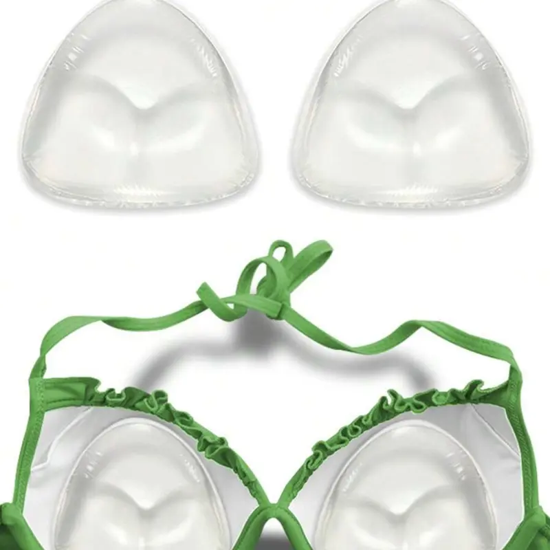 Waterproof Push-Up Bra Pad, Push Up Padding, Invisible Transparent Design, Full Coverage, Loose-Fitting, Ideal for Swimming & Sports, Spring & Fall, Invisible Adhesive Bra, Adhesive Bra Pads, Underwear
