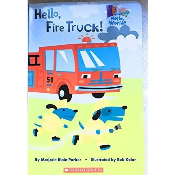 USED-Hello World: Hello, Fire Truck! (Foam Book)