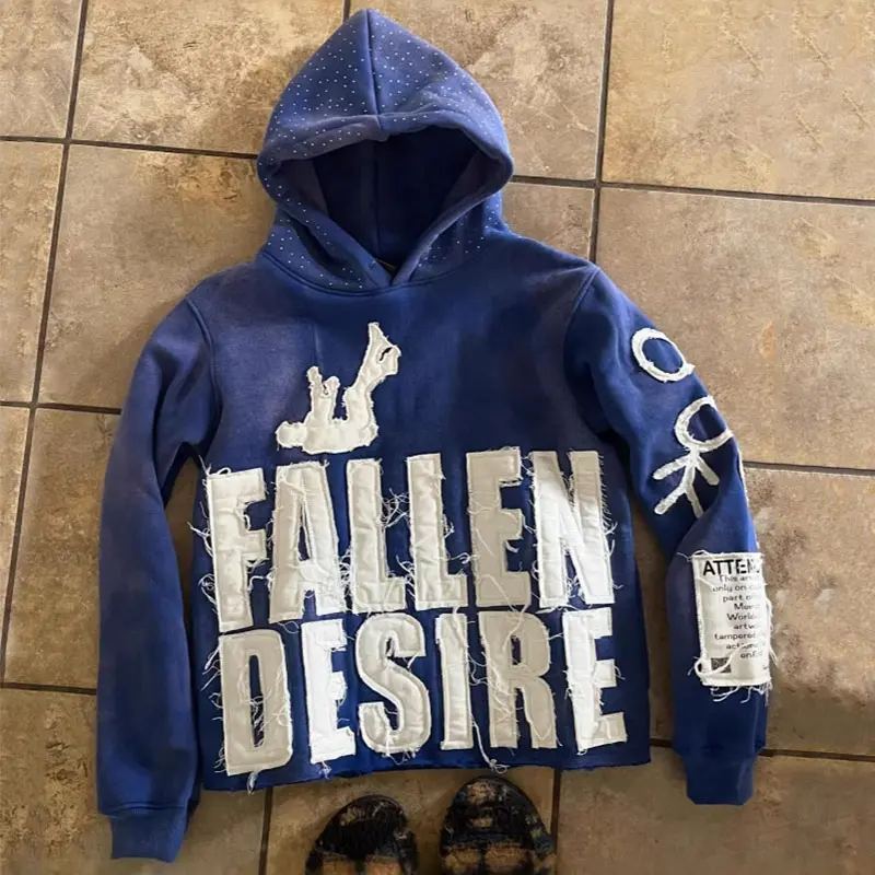 Y2k Hoodies Men Women Letter Print Zip Hoodies Youth Pullovers Harajuku Starry Sky Jackets Streetwear Casual Menswear
