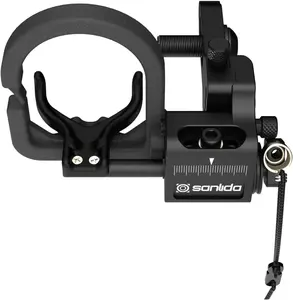 sanlida Archery Drop Away Arrow Rest for Hunting Compound Bow Recurve Fall Away Arrow Rest Right Hand Archery Accessory Black