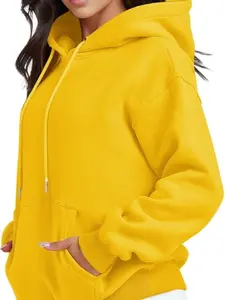 Digitex Heavyweight Lavender Hoodie Unisex Cotton Blend Sweatshirt with Thick Fabric Drawcord Hood & Pouch Pocket for Men & Women Basic Pullover Tops