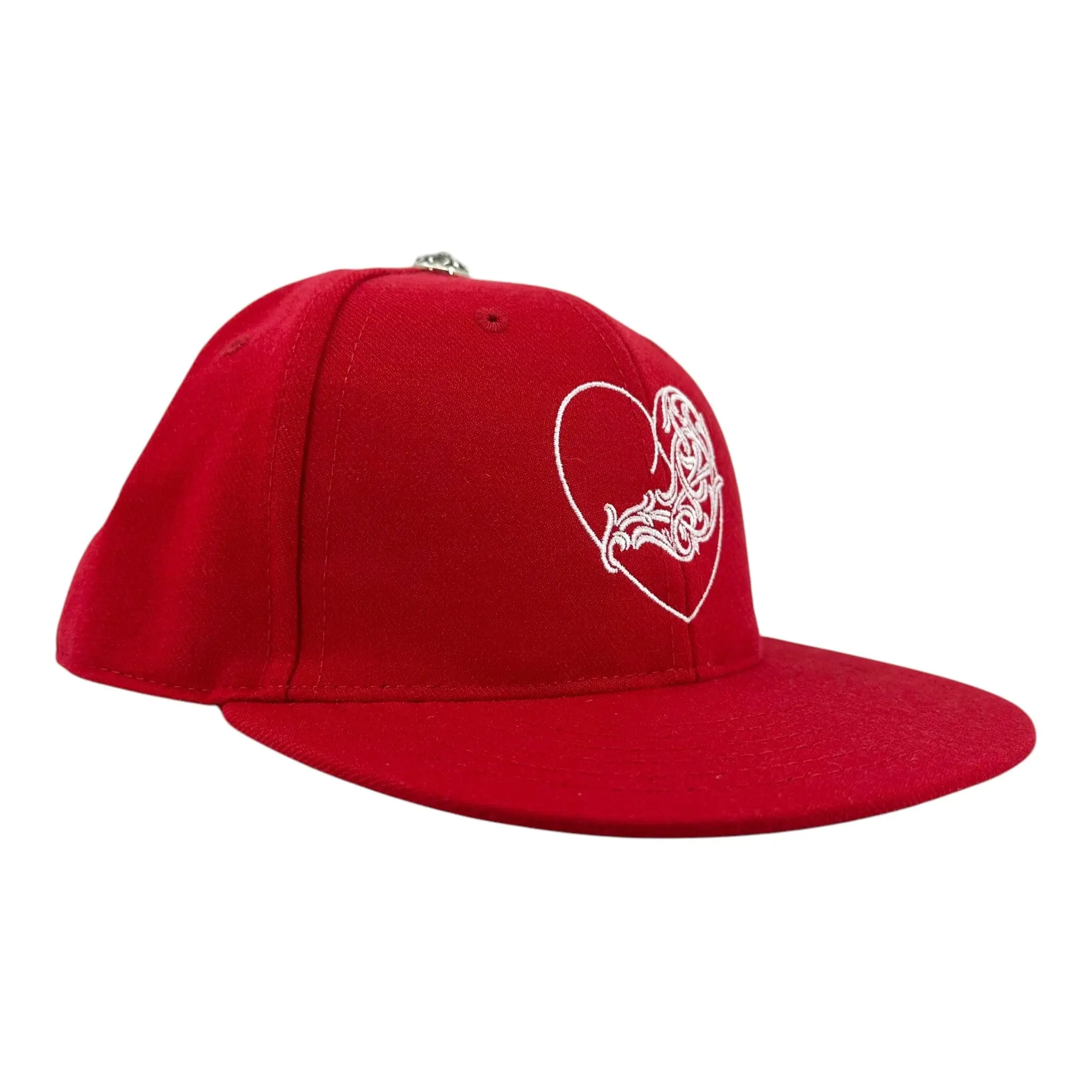 Chrome Hearts Fitted Hat - Red, White, Blue Colors, Multi-Size