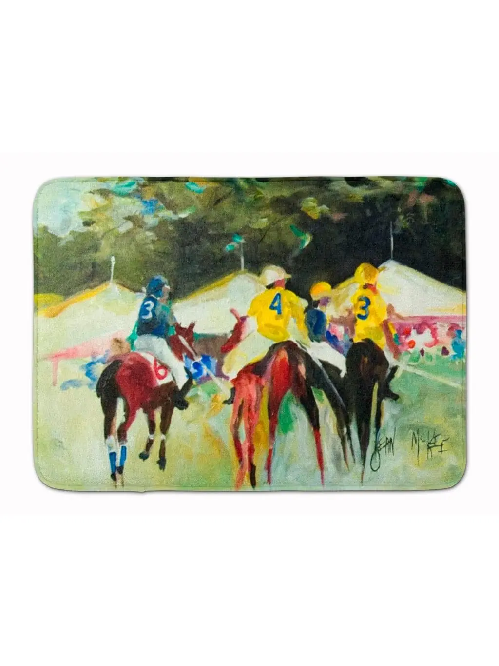 Polo at the Point Machine Washable Memory Foam Mat