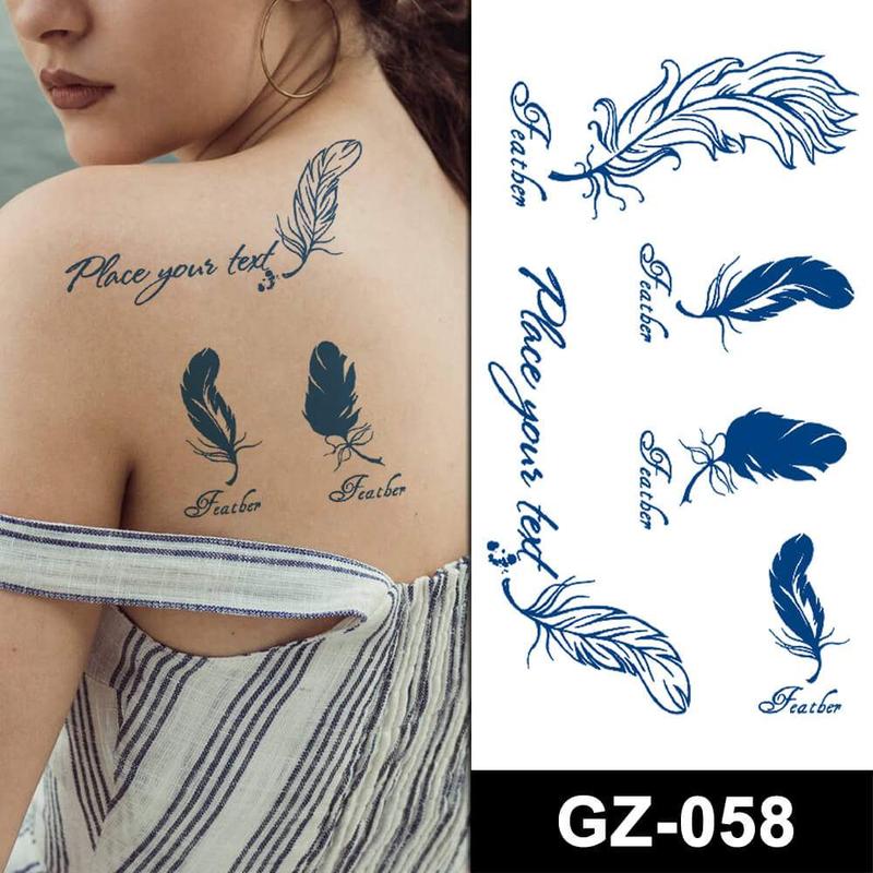 🔥 Hottest Trend! 🌿 Popular Plant-Based Jagua Tattoos: Waterproof, Sweatproof, and Lasts 2 Weeks! 🔥💫