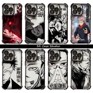 Anime Jujutsu Kaisen Ryomen Sukuna Phone Case For iPhone 17 16 15 14 13 12 Pro Max Plus Anti Fall Birthday And Holiday Gifts Case Cover