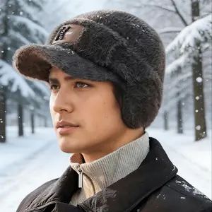 Men's winter windproof ear protection face mask for cycling and electric bikes