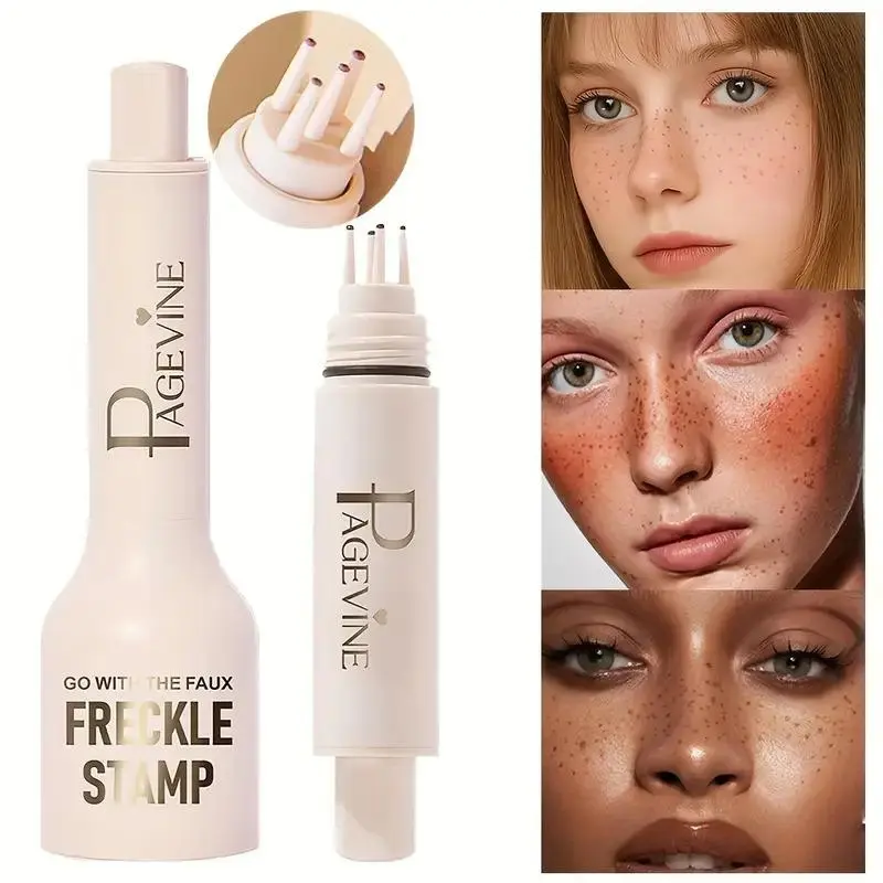 Long Lasting Freckle Stamp Pen, 1 Count Waterproof Fast Drying Freckle Pen, Natural Simulation Freckle Makeup Pen, Makeup Tool for Women, Eyeliner, Brown, Cosmetic Product, Makeup Products