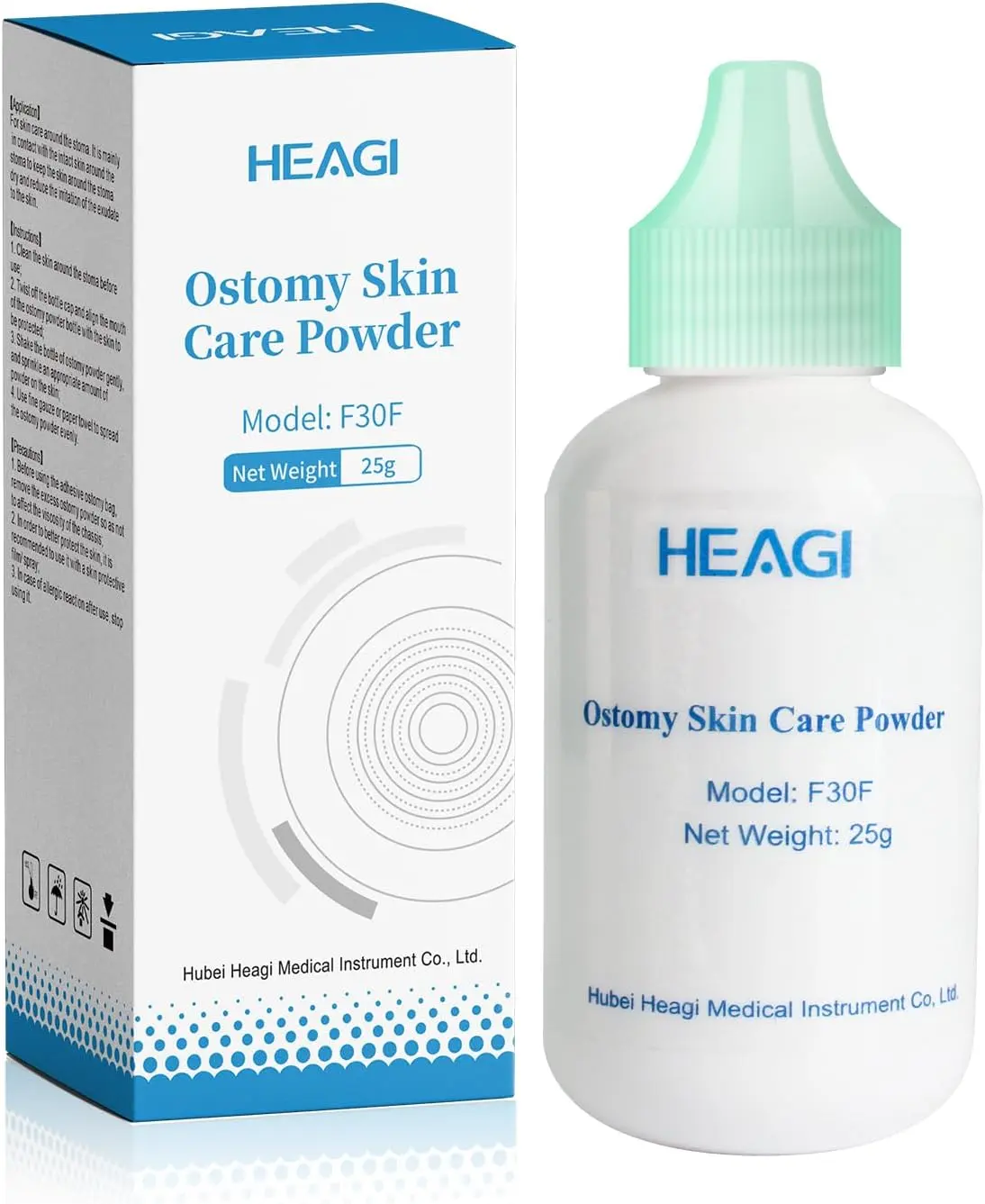 Stoma Powder, Skin Barrier Protection Ostomy Powder Supplies, Stoma Adhesive Powder, Ostomy Skin Care Powder, Ostomy Supplies(25g)