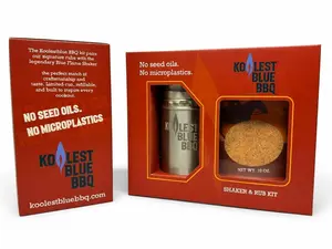 BBQ SHAKER & TEX-HENS RUB KIT