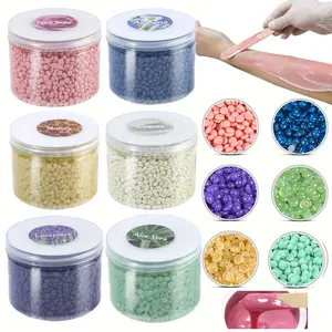 300g Hard Wax Microbeads for Hair Removal for Women and Men, Versatile Waxing Beads for Face Underarms Legs Back and Chest, Body Hair Remover