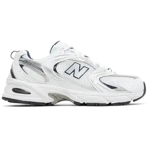 New Balance 530 White Silver Navy Men's Women's Daily Casual Fashion Footwear Sneakers Walking Shoes Gym Training Athletic Comfort