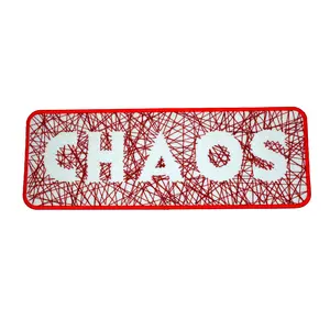 Chaos 11" inch Iron On/Sew On Embroidered Back Patch