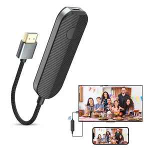 ( iOS Only )Wireless HDMI Display Adapter, Streaming Device for iPhone to TV, HD Video and Audio Sync, Streaming Mirroring YouTube Tiktok to TV ,Digital Products, Tech Accessories, Smartphone