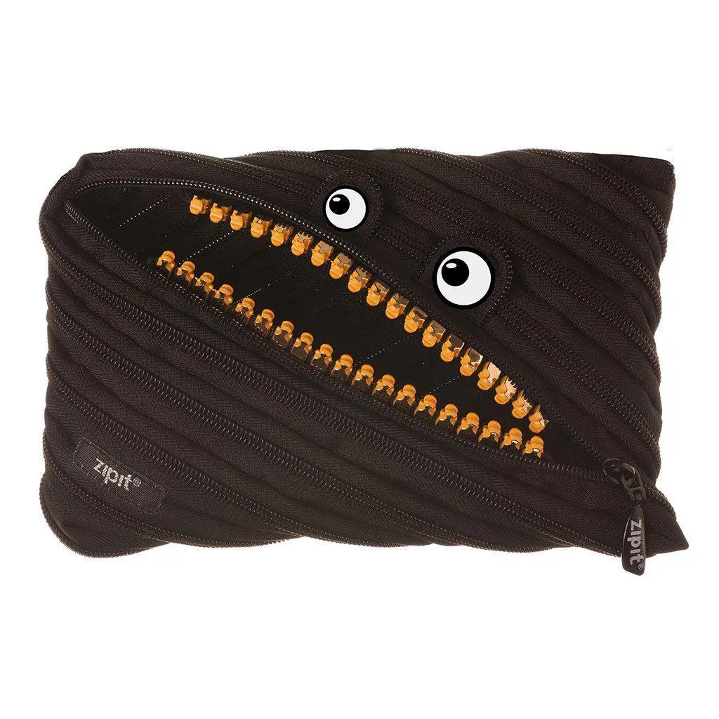 Grillz Pencil Pouch – Fun Monster Zipper Case with 3D Teeth Design, Spacious & Durable for Kids’ School Supplies