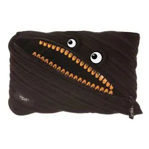 Grillz Pencil Pouch – Fun Monster Zipper Case with 3D Teeth Design, Spacious & Durable for Kids’ School Supplies