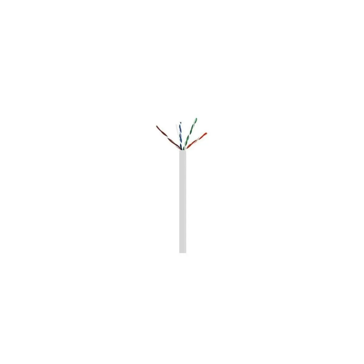 212 MAIN Cat6 Ethernet Cable - 1000 ft, 550 MHz, No Spline, CMR Jacket, White, ROHS Compliant, High-Speed Data Transfer Cable
