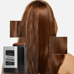 20g Hair Dye Stick Silver Box, Quick Hair Coverage, Waterproof, Gentle Formula, Portable, Perfect for Travel, Easy Application