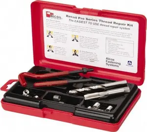 Recoil 35086 Model Thread Repair Kit - Includes Free-Running Inserts, Screw-Locking Inserts, 12mm-Length Locking Screw Tool