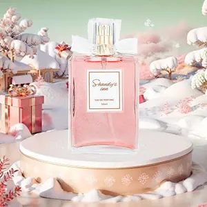 Women's Eau De Perfume Spray 50ML Rose Fragrance, High-End Gift Box, Long-Lasting Light Scent, Fresh Natural Aroma, Show Confidence & Charm