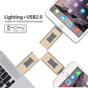 USB Flash Drive for iPhone, USB 3.0 Photo Stick, External Data Storage, Ultra-Fast Memory Stick, Pen Drive for iPhone, iPad, Tablet, PC