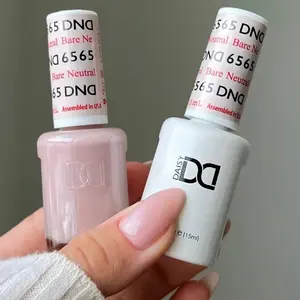 DND 6565 Bare Neutral Gel and Lacquer Duo nail care nail art DND 6565 Bare Neutral Gel and Lacquer Duo nail care nail art