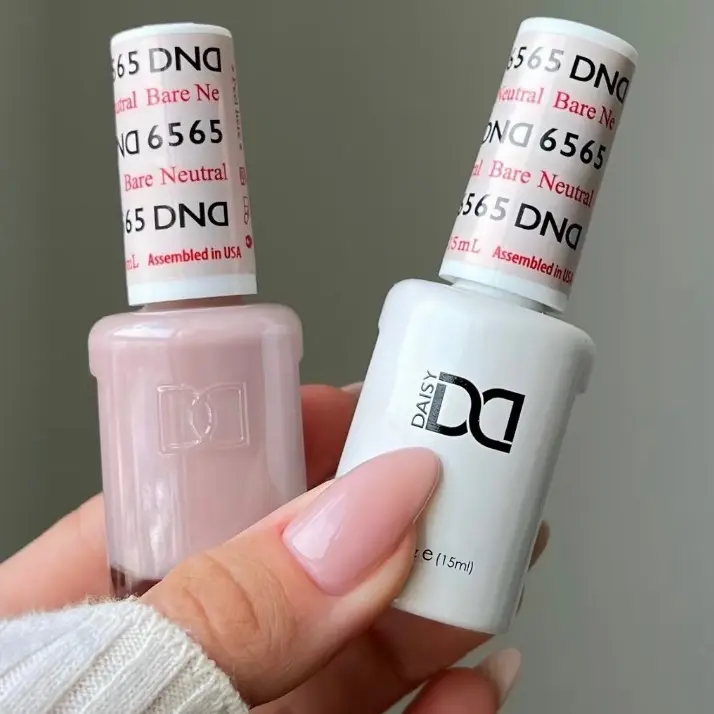 DND 2345 Bare Neutral Gel and Lacquer Duo nail care nail art