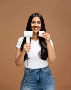 Promirose 1600W Ionic White Hair Dryer - Frizz Reduction & Gentle Drying for All Hair Types - Professional Salon-Quality Results at Home - Smooth