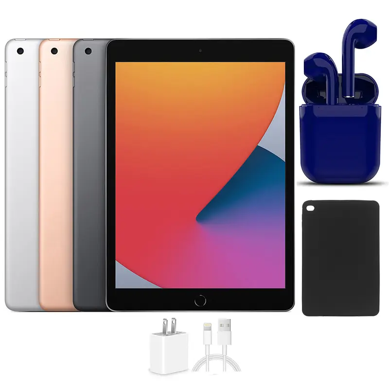 Refurbished Apple iPad 10.2-Inch 32GB-128GB, Wifi Only, All Colors Bundled! (Excellent)
