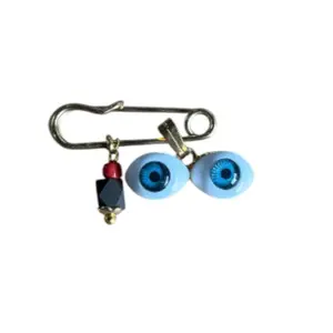 Ojo de Santa Luicia Protecion Azabache Santeria OSHA Ifa Palo Evil Eye Decor Religious Ornaments Spiritual Protection