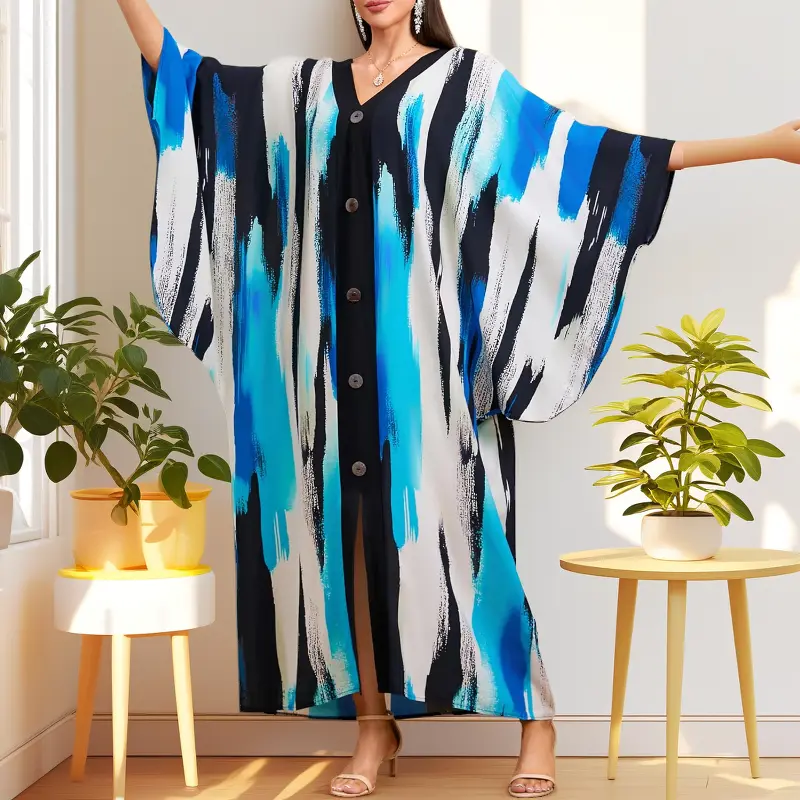 Black Blue White Stripes