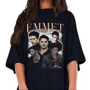 Emmett Vintage 90's Tee Kellan Lutz Fan-made Original Movie Shirt - Unisex Fashion Statement Tshirt
