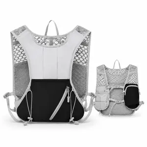 Lightweight Running Hydration Vest, Breathable Reflective Cycling Backpack with Optional 2L Water Bladder for Trail Running, Hiking & Outdoor Sports outdoorfun