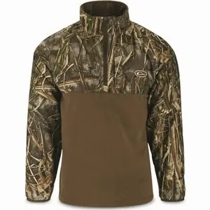 No chest pocket Quarter Zip Jacket Drake Pullover Sale Drake Waterfowl MST 1/4 Zip Refuge Eqwader Jacket