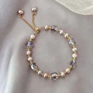 1pc Women's Bracelets, Exquisite Hand Ornaments, Charms Exquisite Jewelry Gifts Pearls Bangle