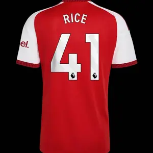Unisex Soccer/Football Champions Language Arsenal Club Premier League 2026/27 Home Replica Jersey - Red