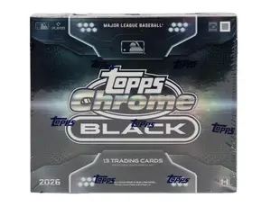 2026 Topps Chrome Black Baseball Hobby Box