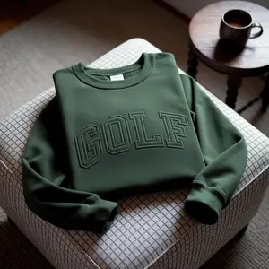 [SHIP FROM US] Embroidered Golf Sweatshirt, Lover Game Day Hoodie, Mama Sweater