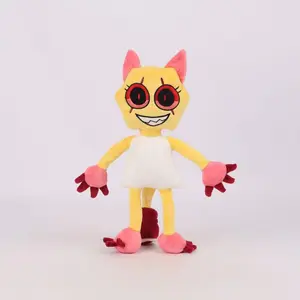 Dandy’s World Scraps Plush Toy Movie Stuffed Animals Cute Anime Doll Toys for Kids Birthday Gift Cartoon Scrap Pillow Horror Game Plushie Dolls Xmas Gifts
