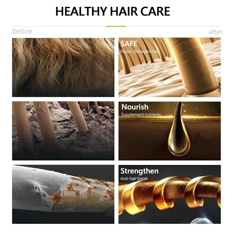 Blonde Brown Hair Dye Shampoo 5-in-1 – Safe & Natural Herbal Formula for Men & Women, Long-Lasting Color Shampoo for Gray Coverage, Champú Para Canas / Shampoo Para Pintar El Cabello, 200ml (Blonde Brown) Haircare Golden