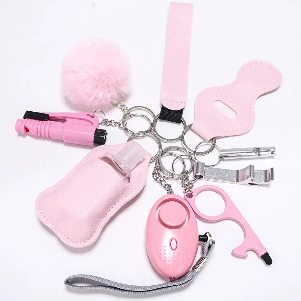 Safety Keychain Set – Compact Personal Protection Accessory for Women, Emergency Alert & Everyday Security Keyring