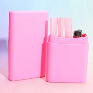 Sealed Portable Colored Plastic Cig Storage Box