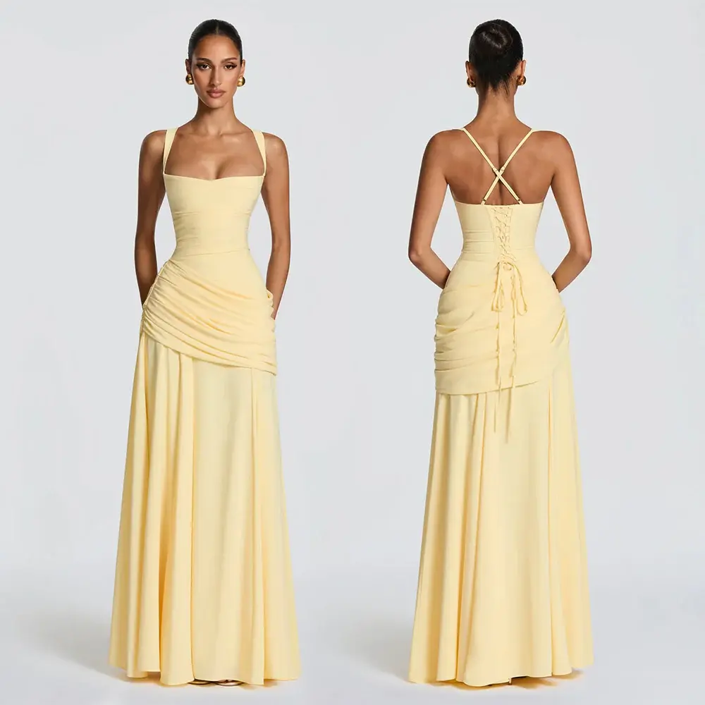 Elegant Chiffon Bodycon Dress